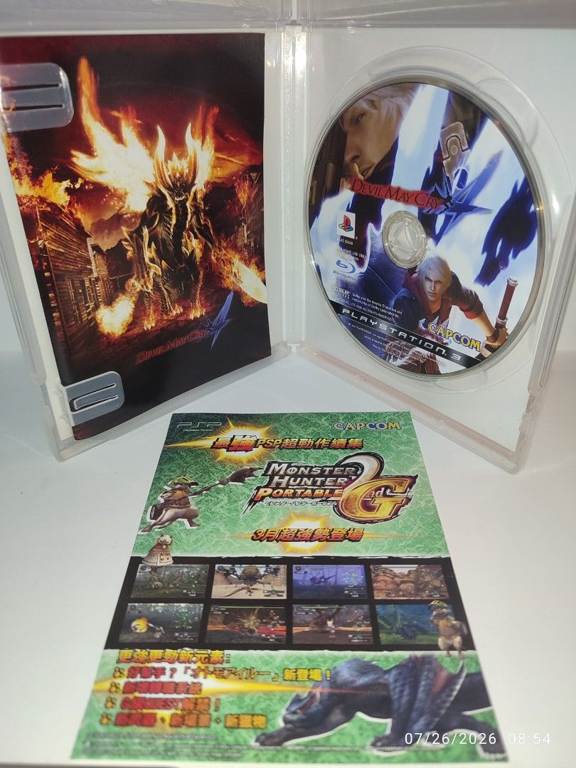 PS3 - Devil May Cry 4 (PRE-LOVED) "R3" (Category: PlayStation) located in Mendez-Nunez. Submitted by sf2_gameshop (Listing ID 1451904049, Image 3). Description: PLEASE READ CONDITION: A pre-loved item, still in very good condition. Installed and tested working. It comes with a game manual. GENRE: Action-adventure, hack and slash MODE: single-player REGION: 3 - Asia VOICE: English IN-GAME Text: English MANUAL: English Feel free to chat for any inq