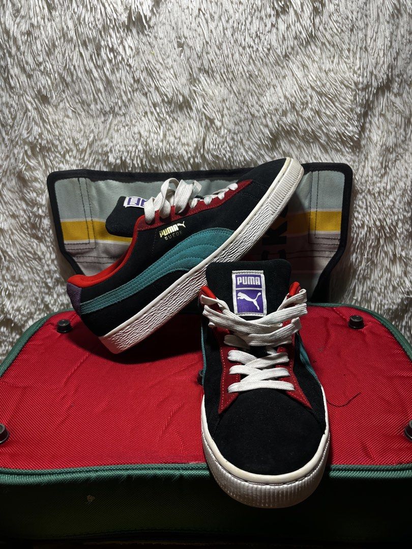 PUMA SUEDE CLASSIC BLACK MULTI (Category: Casual Shoes) located in Mandaue City. Submitted by quicktiger-e83463 (Listing ID 1452082302, Image 3). Description: US SIZE 10 EUR 43 Condition 🔥🔥🔥 .