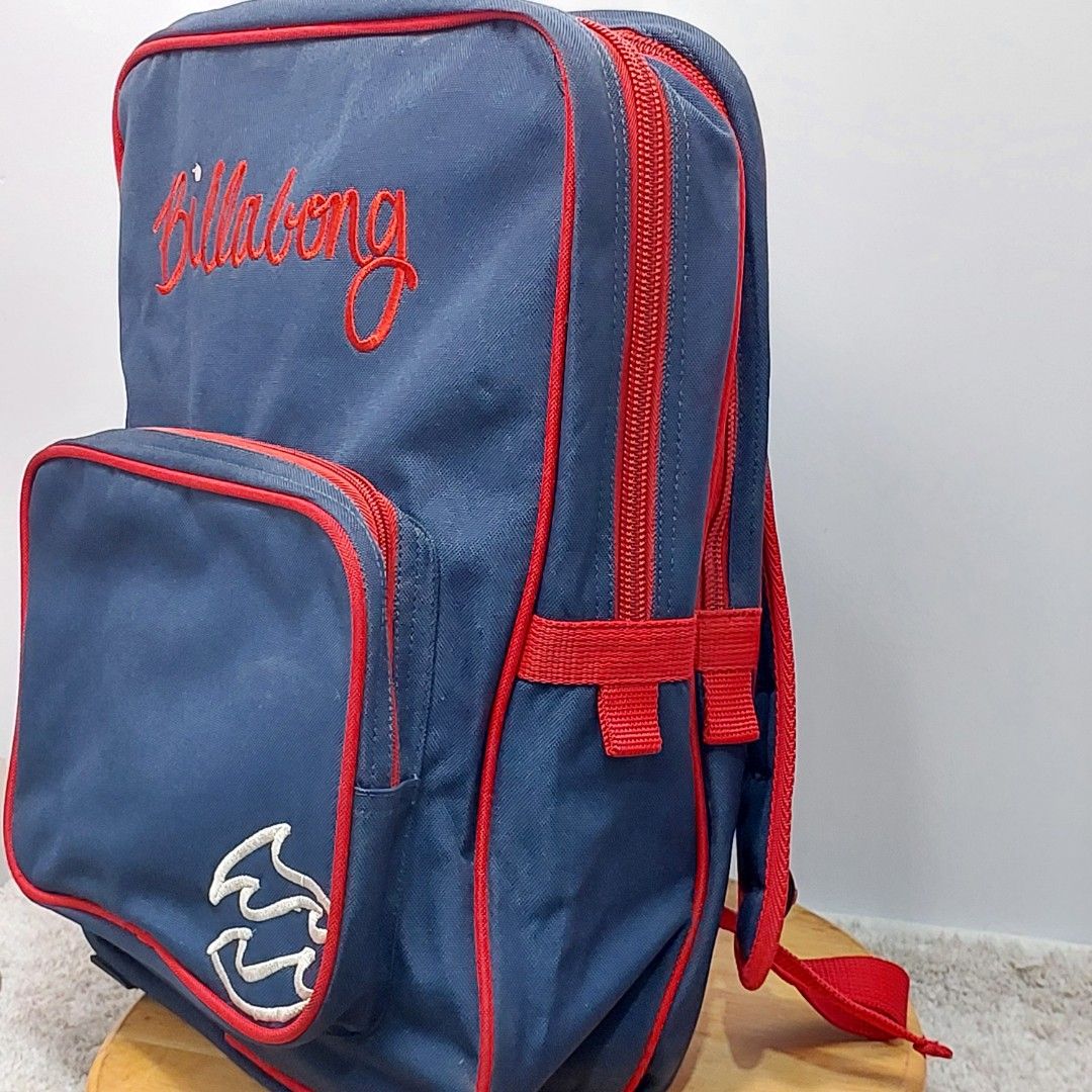 RARE 90s Billabong Y2K Blue Backpack (Category: Backpacks) located in Caloocan City. Submitted by 2ndhand.manila (Listing ID 1451911088, Image 3). Description: 13" width x 17" height x 4" depth ▪️NO COD/COP ▪️Ship thru J&T ▪️Lalamove/Grab Express ▪️G-Cash or Bank Transfer ▪️Location: North Caloocan.
