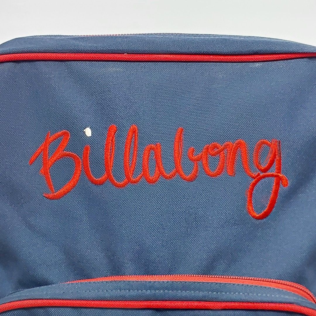 RARE 90s Billabong Y2K Blue Backpack (Category: Backpacks) located in Caloocan City. Submitted by 2ndhand.manila (Listing ID 1451911088, Image 2). Description: 13" width x 17" height x 4" depth ▪️NO COD/COP ▪️Ship thru J&T ▪️Lalamove/Grab Express ▪️G-Cash or Bank Transfer ▪️Location: North Caloocan.