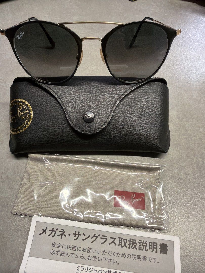 Rayban 3548 （分類：眼鏡）位於 Hong Kong。 由 iphone7689 提交（商品編號 1452020916，圖片 1）。簡介： 接近全新，意大利製造，將軍澳或順豐到付交收。