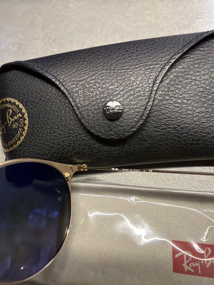 Rayban 3548 （分類：眼鏡）位於 Hong Kong。 由 iphone7689 提交（商品編號 1452020916，圖片 3）。簡介： 接近全新，意大利製造，將軍澳或順豐到付交收。