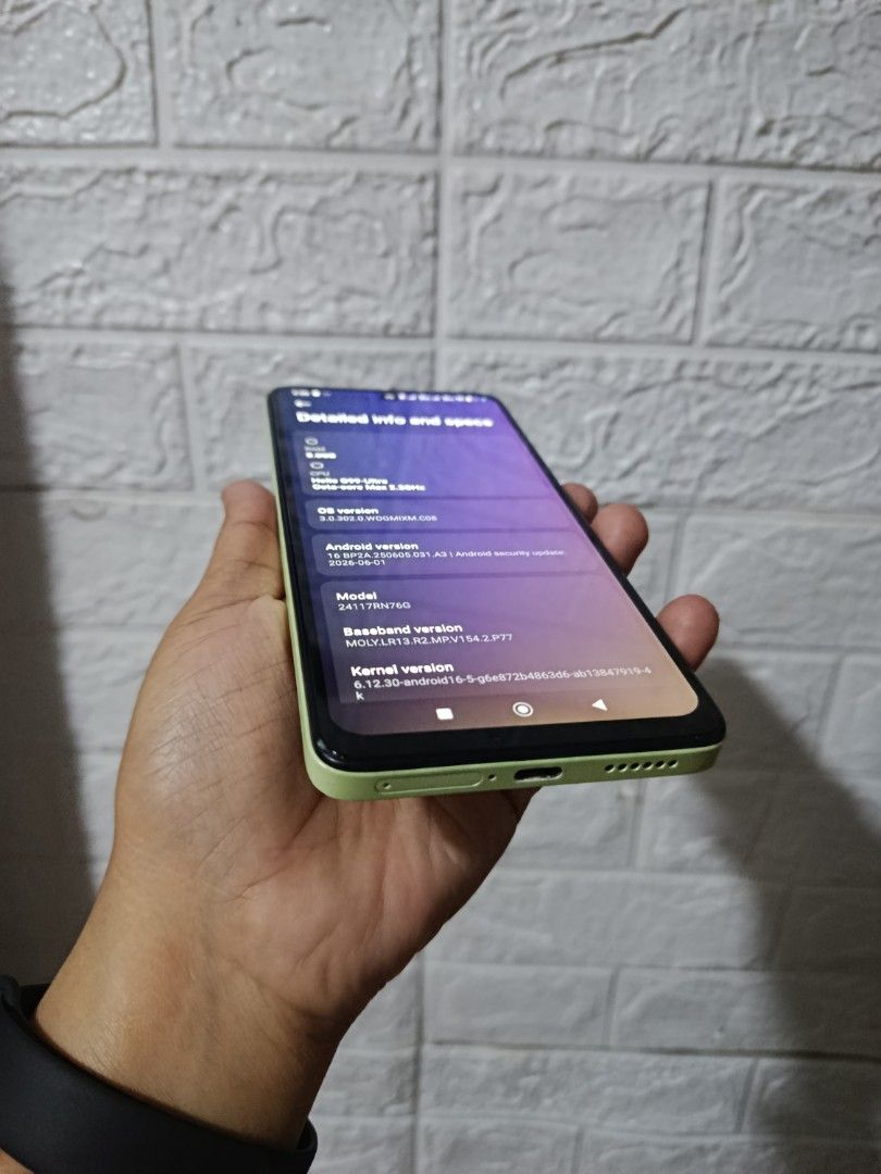 Redmi Note 14 8/128gb (Category: Xiaomi) located in Mariveles. Submitted by shallymay (Listing ID 1452094581, Image 3). Description: Replaced LCD.