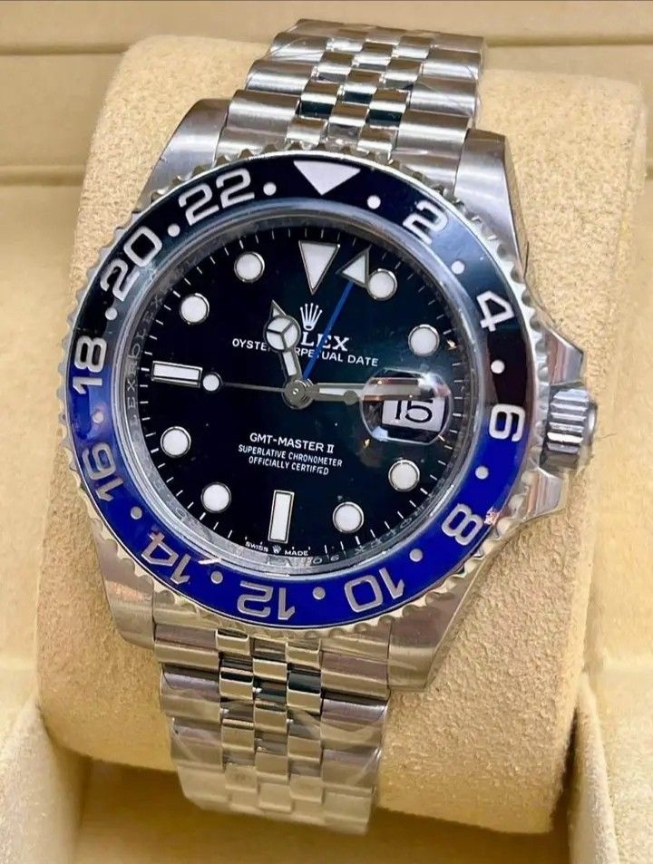 ROLEX GMT MASTER (Category: Luxury Watches) located in Mandaluyong City. Submitted by mitchdujali (Listing ID 1452104176, Image 1). Description: ROLEX GMT MASTER BATGIRL BRAND NEW, COMPLETE .