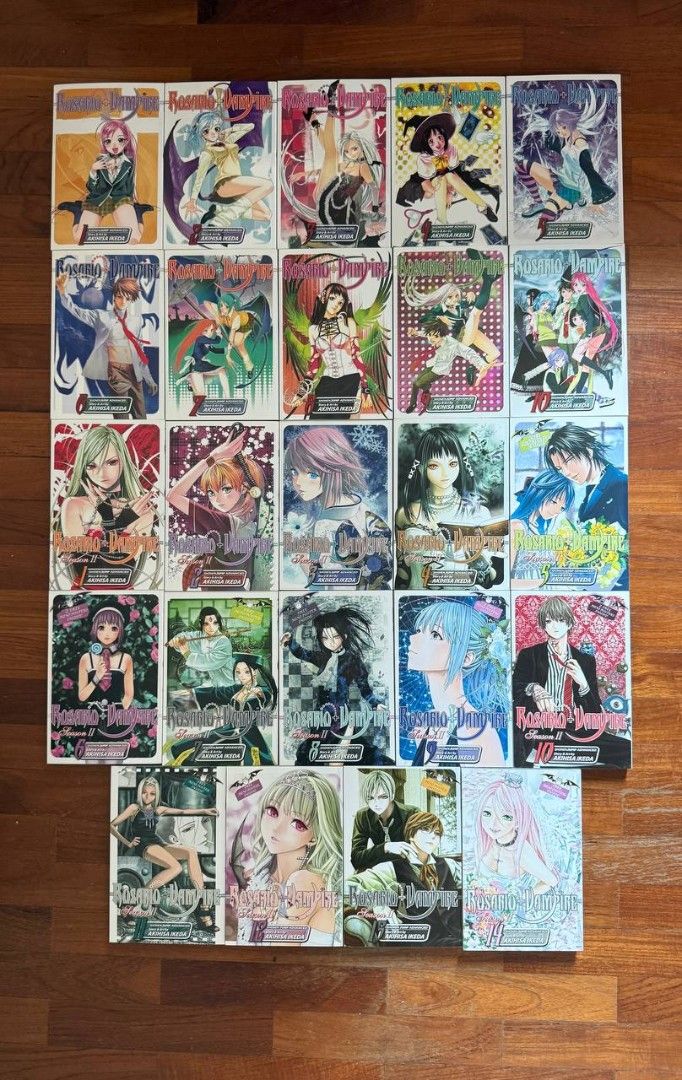 Rosaria + Vampire Complete Box Set Manga (Viz Media) (Category: Comics & Manga) located in Caloocan City. Submitted by admirals0405store (Listing ID 1451944217, Image 1). Description: Rosaria + Vampire Complete Box Set Manga (Viz Media) Price: 11,760php Volumes: 1-10, 1-14 Publisher: Viz Media Please Read before messaging: On-hand Item, We do accept installment payments (payable at least 3-4 months). 30% downpayment is needed to before installmen