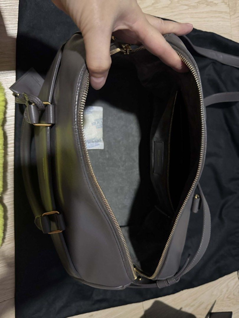 Saint Laurent Paris Grey Leather Duffle Bag (Category: Luxury Bags & Wallets) located in Manila. Submitted by dapixphot28865 (Listing ID 1451953010, Image 3). Description: Fixed 10k bought for 13k .