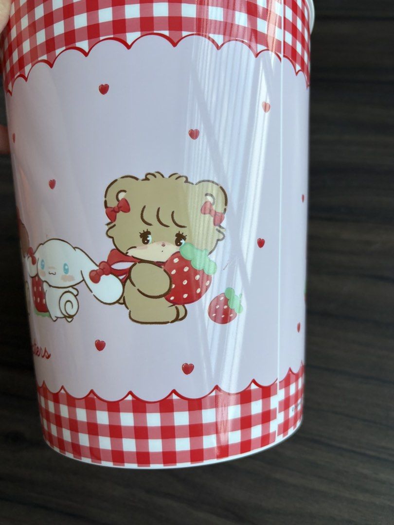 Sanrio x Mikko Room Box, Pink Checkered Pattern (Category: Storage Boxes & Baskets) located in Petaling Jaya. Submitted by chiyokoey (Listing ID 1451915612, Image 2). Description: S.