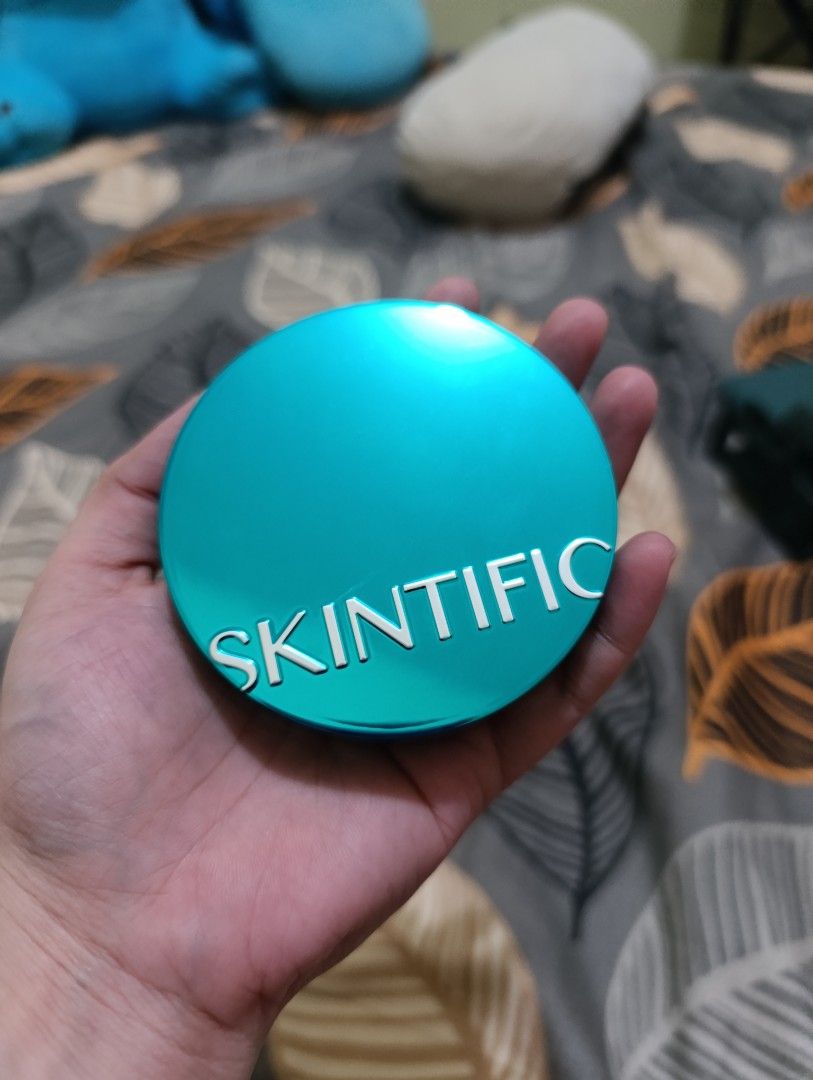 Skintific cushion (Category: Makeup) located in Paranaque City. Submitted by em.collection (Listing ID 1452045986, Image 1). Description: first time to use, not my shade/liking tried 3 times only, really not my shade hehe 95% pa halos laman :) Vanilla shade (2nd to lightest) good for oily skin like me..