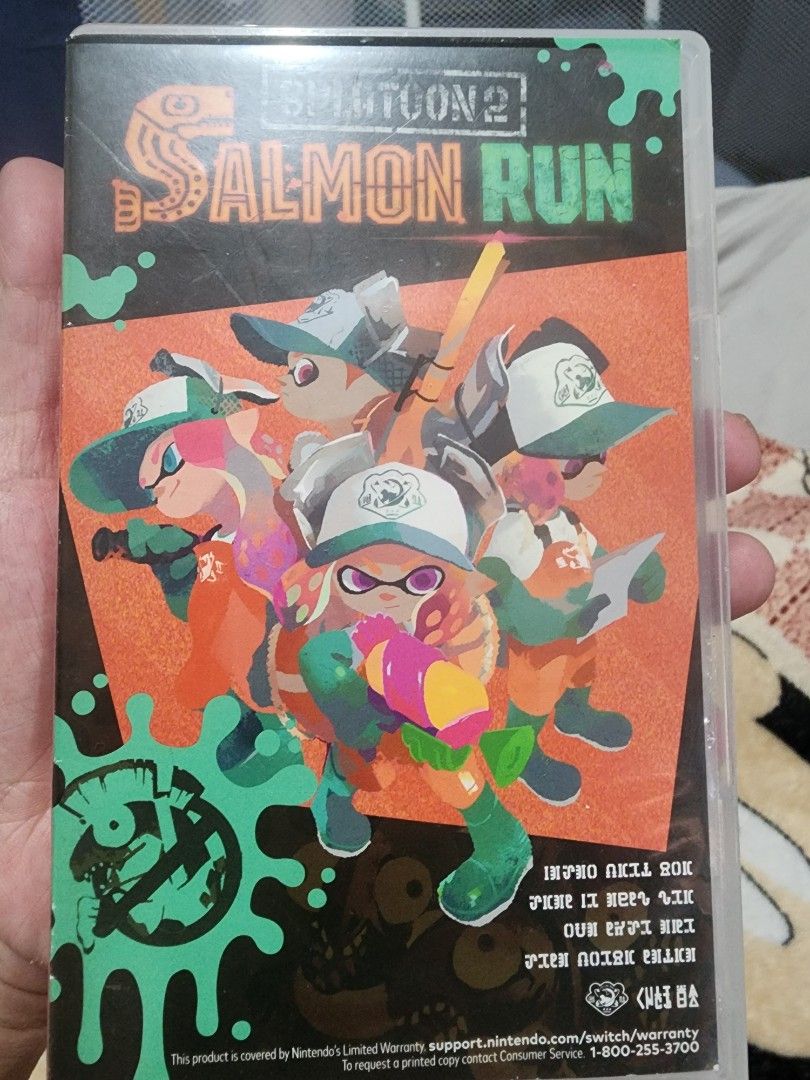 Splatoon 2 Nintendo Switch Game (Category: Nintendo) located in Caloocan City. Submitted by erreiv (Listing ID 1452103342, Image 1). Description: - Splatoon 2 game for Nintendo Switch - Includes game cartridge and case - Vibrant case artwork featuring characters - Great for fans of the Splatoon series.