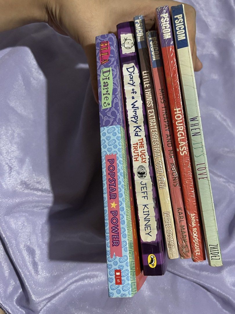 TAKE ALL 6 Books Bundle (Category: Storybooks) located in Manila. Submitted by deae_ (Listing ID 1451954341, Image 2). Description: in good condition !! reminder !! pages has some discoloration due to storing long time..