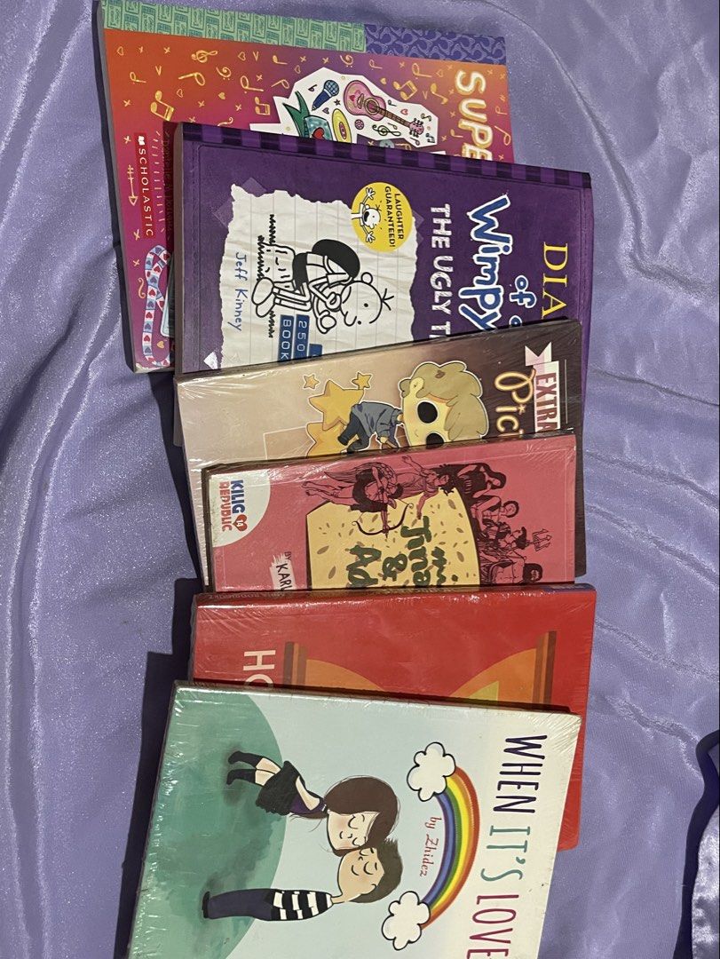 TAKE ALL 6 Books Bundle (Category: Storybooks) located in Manila. Submitted by deae_ (Listing ID 1451954341, Image 1). Description: in good condition !! reminder !! pages has some discoloration due to storing long time..