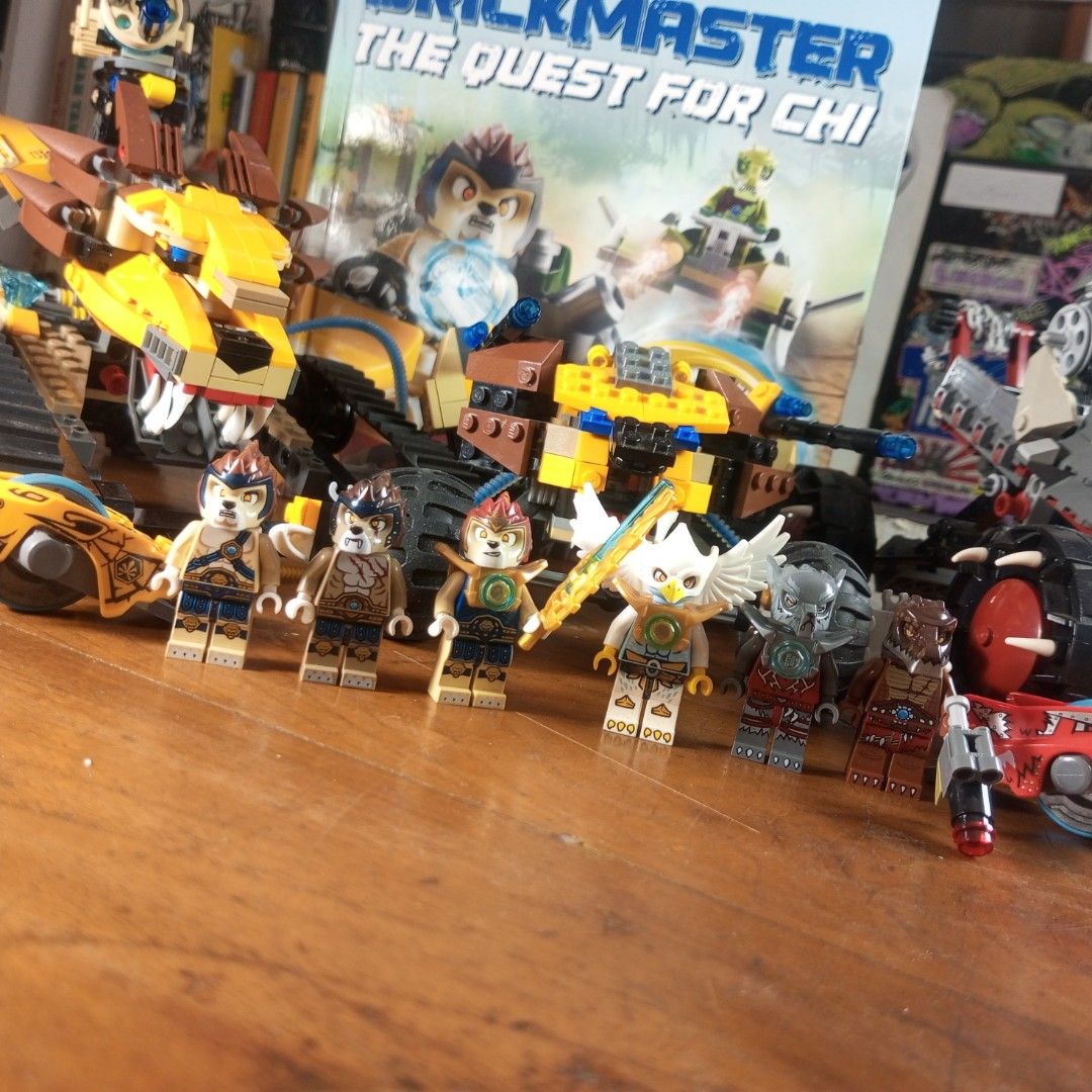 Take All Lego Legends of Chima Vehicles, Minifigures & Book (Kategori: Mainan) berada di Bekasi. Dikirim oleh kielrafi (ID iklan 1451950098, Gambar 2). Deskripsi: WYSWYG HARGA ASLI: 800K TAKE ALL DIRECT/SPLIT VIA OREN DETAIL BY CHAT.