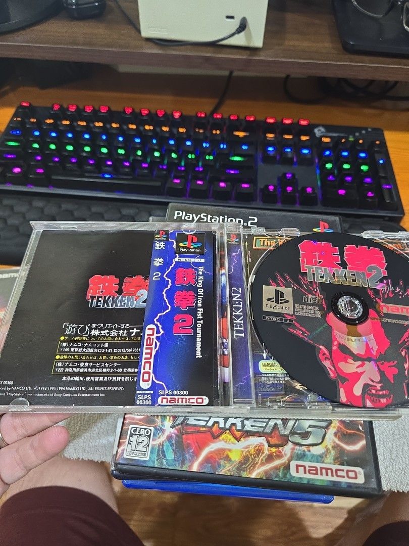 Tekken & Tekken 2 Japanese PS1 (Category: PlayStation) located in Quezon City. Submitted by kevinskorner (Listing ID 1451948259, Image 3). Description: item: Selling Tekken Bundle. All games are originally bought. Game discs are in excellent condition. With included inserts. - Tekken 1 Jap - 500 - case has crack - Tekken 2 Jap - 600 - good condition PM me for more pics :) rfs: decluttering my collection buyer shoulders shipping fee payment: via G
