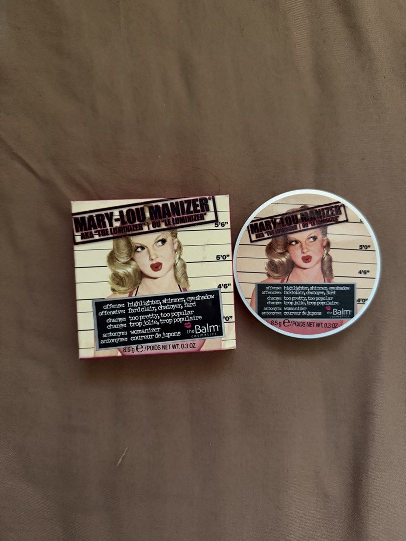 The Balm Mary-Lou Manizer (Category: Makeup) located in Mandaluyong City. Submitted by _jdeclutters (Listing ID 1451920317, Image 1). Description: .
