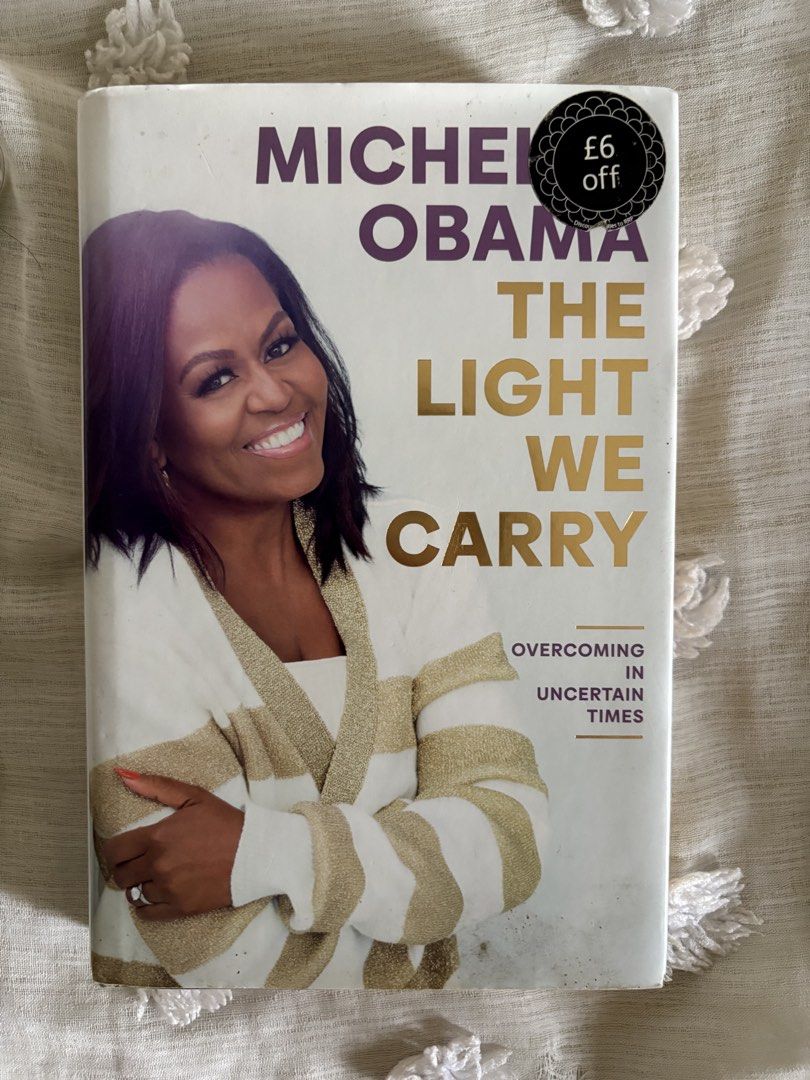 The Light We Carry by Michelle Obama (Category: Storybooks) located in Quezon City. Submitted by heyitsbianca (Listing ID 1451995492, Image 1). Description: The Light We Carry by Michelle Obama. Hardcover. Original copy not reprint. Negotiable. Open to book swapping, message me. 😊.