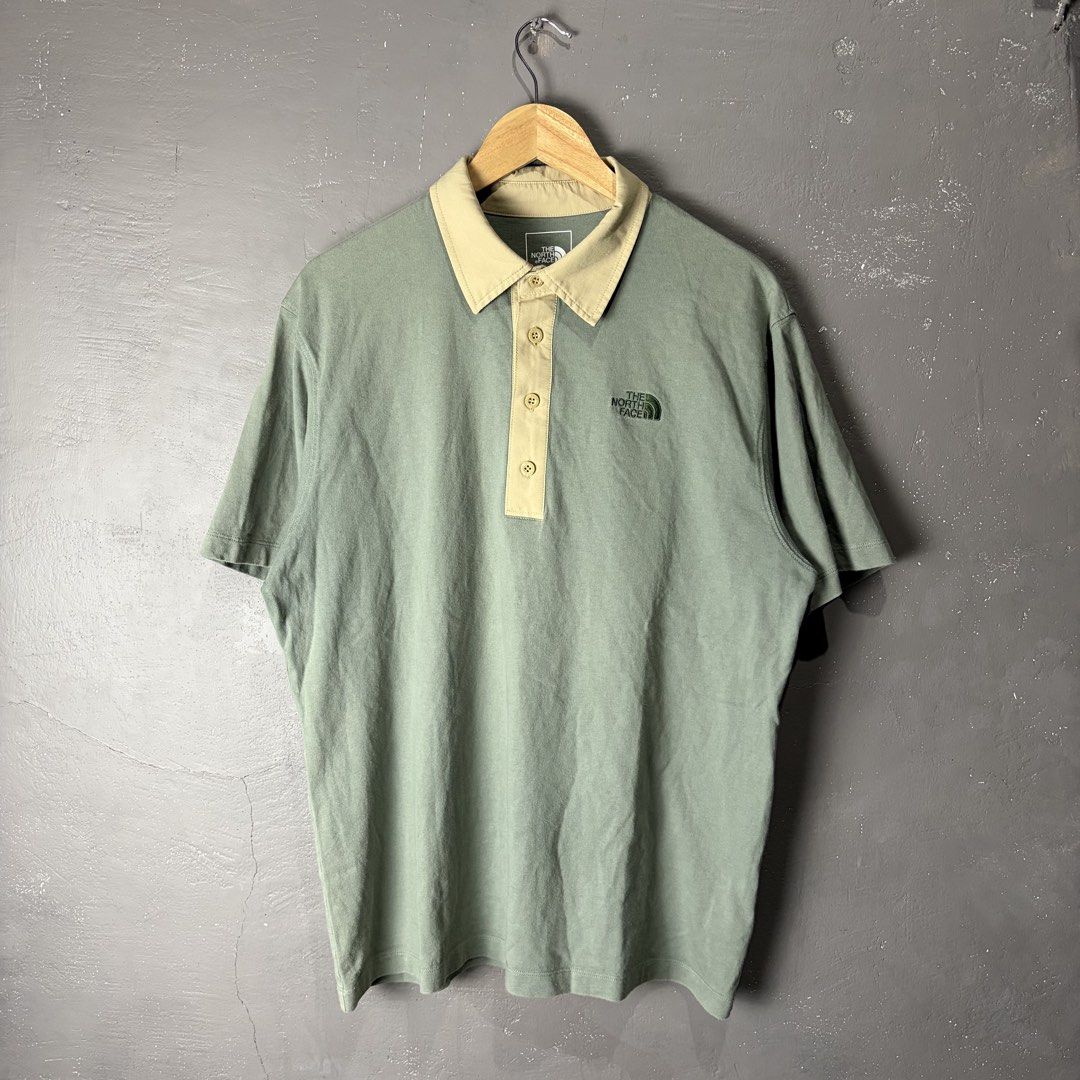 The North Face Polo Shirt (Category: Tshirts & Polo Shirts ) located in Manila. Submitted by yourtherapist_ (Listing ID 1452055207, Image 1). Description: The North Face Polo Shirt Tagged as L Like new No flaws Measurements Width - 22” Length - 28” 1,000.