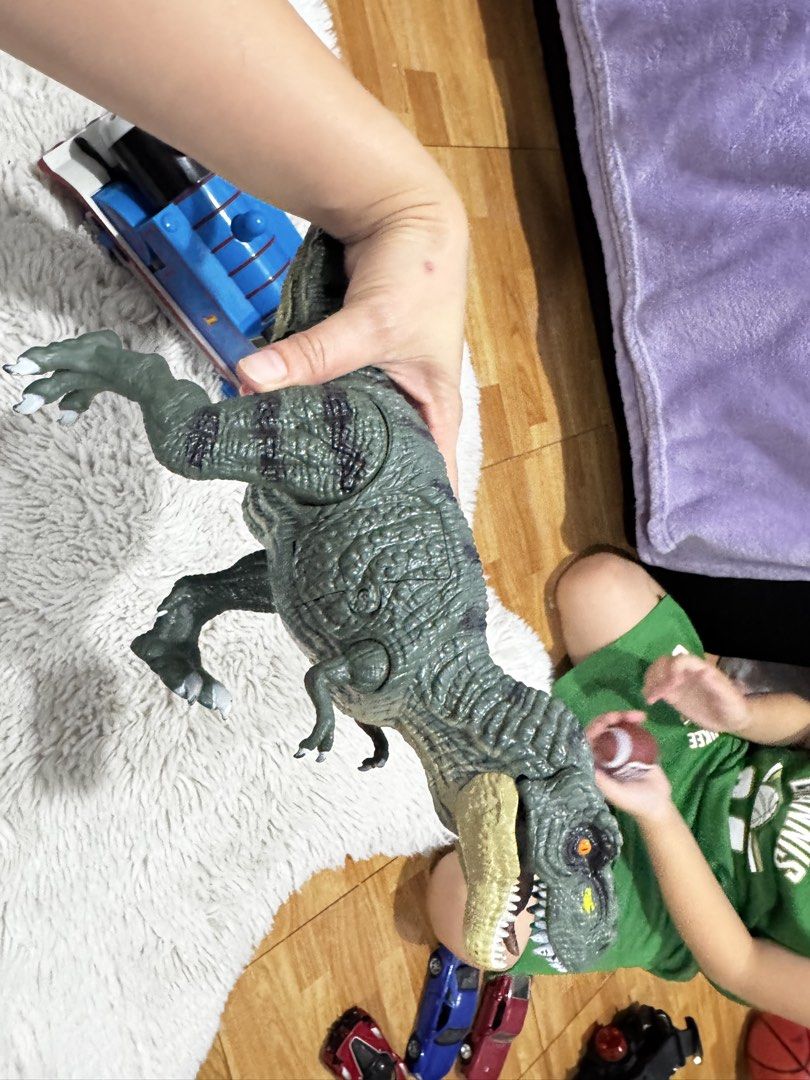 Thomas The Tank Engine And Dinosaur Toy Set Hobbies Toys Toys 