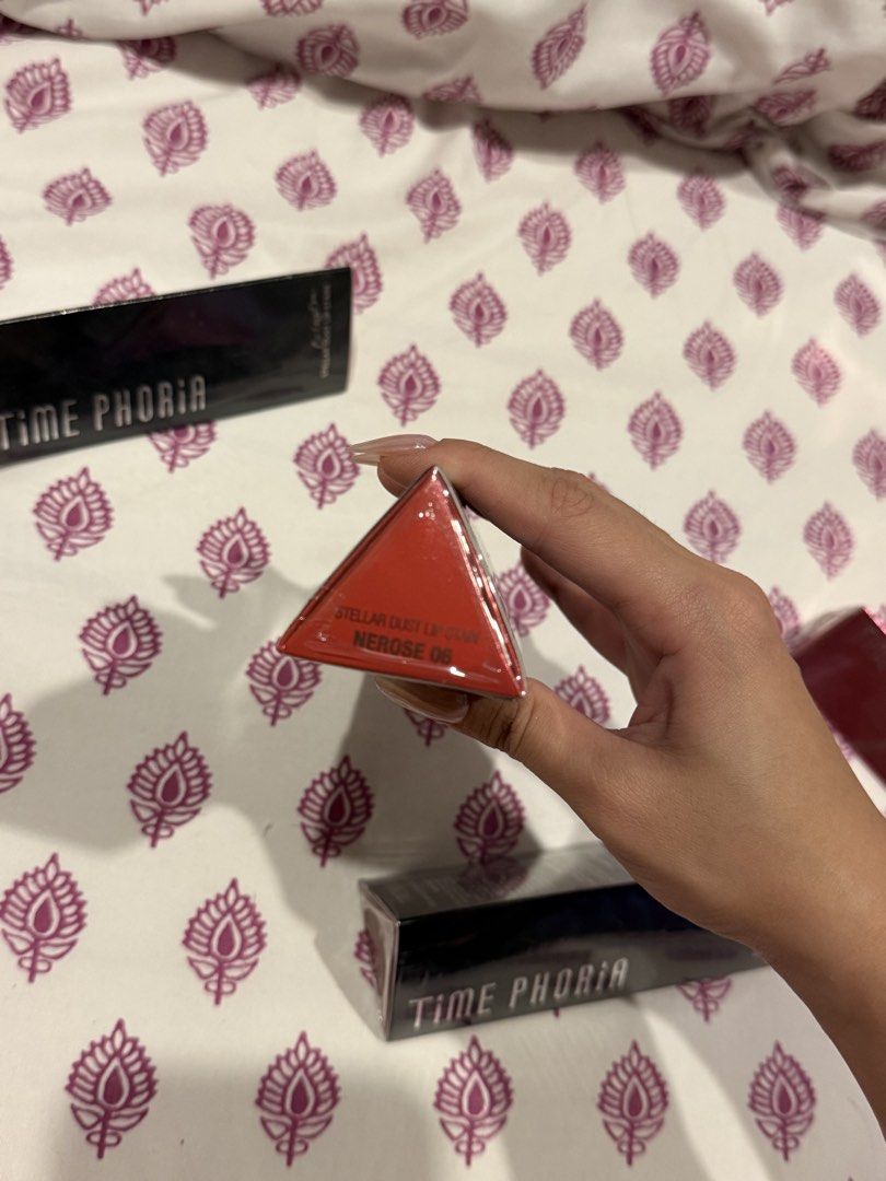 Timephoria Stellar Dust Lip Stain (Category: Makeup) located in San Fernando. Submitted by hellookittieess (Listing ID 1452068689, Image 3). Description: SEALED & BRAND NEW AVAILABLE SHADES: ⭐️ 09 Enigma (BEST SELLER) ⭐️ 01 Calyptra ⭐️ 06 Nerose.
