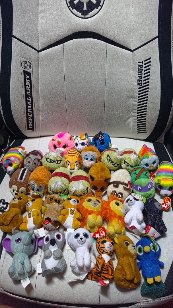 Ty Beanie Babies Collection - Various Animals & Characters (Category: Plushies & Soft Toys) located in Cavite. Submitted by bleeeeeeep (Listing ID 1451987424, Image 1). Description: - Collection of Ty Beanie Babies and Tsum Tsum ( 33 pcs) .
