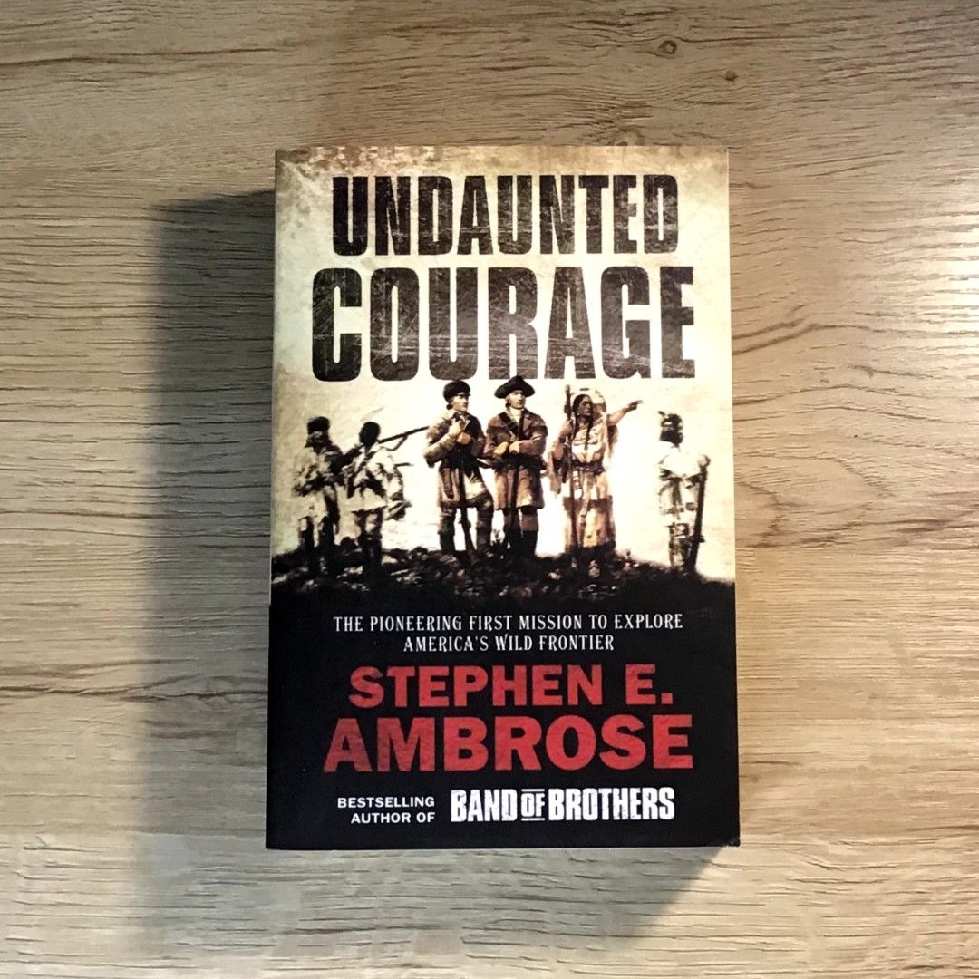 Undaunted Courage by Stephen E. Ambrose (Category: Storybooks) located in Caloocan City. Submitted by animobooks (Listing ID 1452022232, Image 1). Description: Pioneering first mission to explore America's wild frontier. This book tells the story of Meriwether Lewis and William Clark's epic journey. It's a tale of adventure, danger, and discovery. A must-read for history buffs. Published by Pocket Books. * Normal size Paperback * Good Condition *
