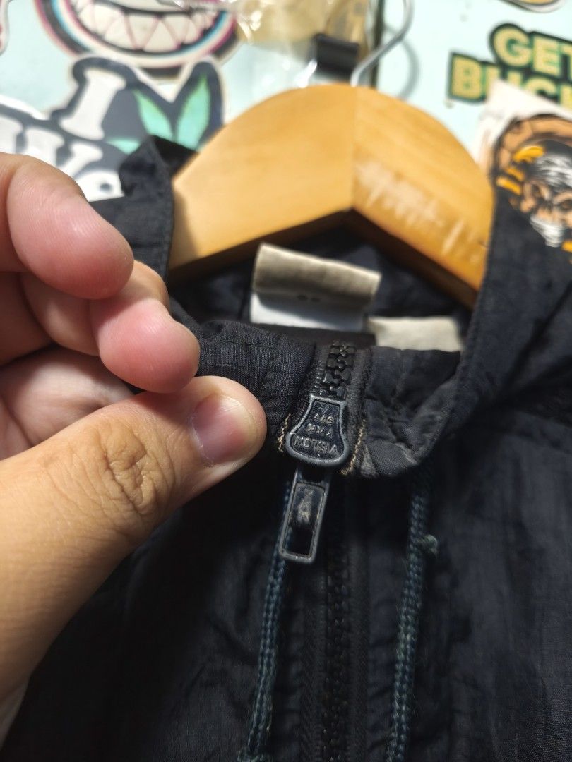 Vintage Nike Flight Windbreaker Black/Red Jacket (Category: Babies & Kids Fashion) located in Banate. Submitted by StGoodies (Listing ID 1452074745, Image 3). Description: Manage your expectations Size Medium Width 19 lenght 22 Issue Scratches , Minimal hairlines Black na black pa Plus Shipping Fee .