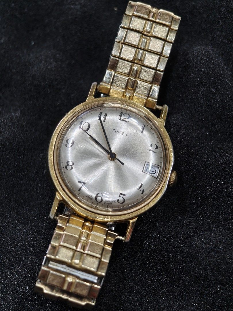 Vintage Timex Manual Wound Mechanical Watch (Category: Luxury Apparel) located in Manila. Submitted by timecheckph (Listing ID 1452091399, Image 1). Description: FOR SALE OR TRADE: Vintage Timex Manual Wound Mechanical Watch PRICE: 3500 Made in England 35mm case size Manual Wound Mechanical Movement PM for more info.