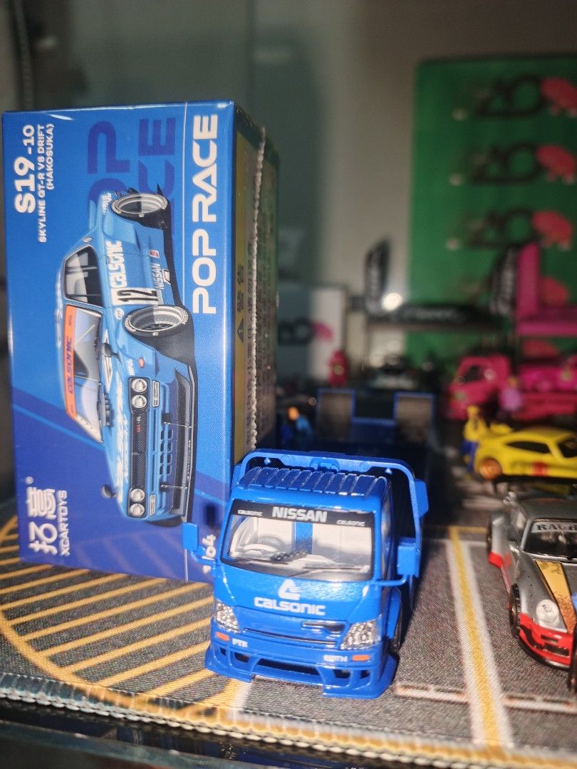 Poprace Micro Turbo 1/64 Calsonic diecast (Category: Vehicle & Diecast Models) located in Cavite. Submitted by henricoh (Listing ID 1452028735, Image 3). Description: PTPA FS WTS LFB H300 CALSONIC TRANSPORT TRUCK MICRO TURBO UNSEALED hard to find may small liutle issue lang sa side mirror pero maliit lang pero parang wala lang 😅 Set with POPRACE NISSAN SKYLINE GT-R V8 DRIFT CALSONIC UNSEALED SET 3000 SILANG CAVITE CALOOCAN monumento manilamed un
