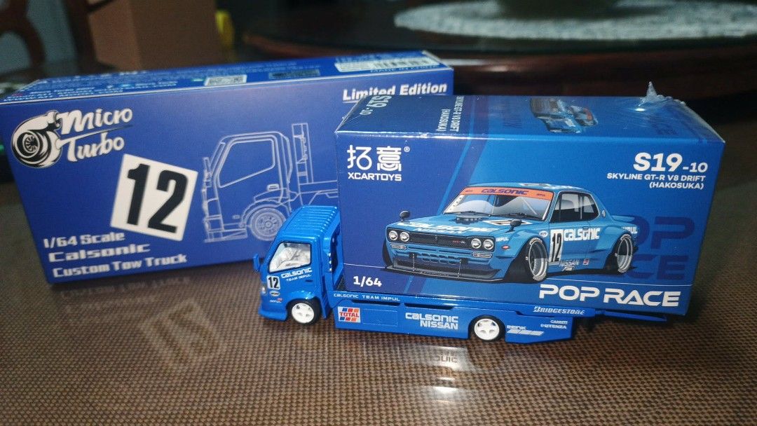 Poprace Micro Turbo 1/64 Calsonic diecast (Category: Vehicle & Diecast Models) located in Cavite. Submitted by henricoh (Listing ID 1452028735, Image 1). Description: PTPA FS WTS LFB H300 CALSONIC TRANSPORT TRUCK MICRO TURBO UNSEALED hard to find may small liutle issue lang sa side mirror pero maliit lang pero parang wala lang 😅 Set with POPRACE NISSAN SKYLINE GT-R V8 DRIFT CALSONIC UNSEALED SET 3000 SILANG CAVITE CALOOCAN monumento manilamed un