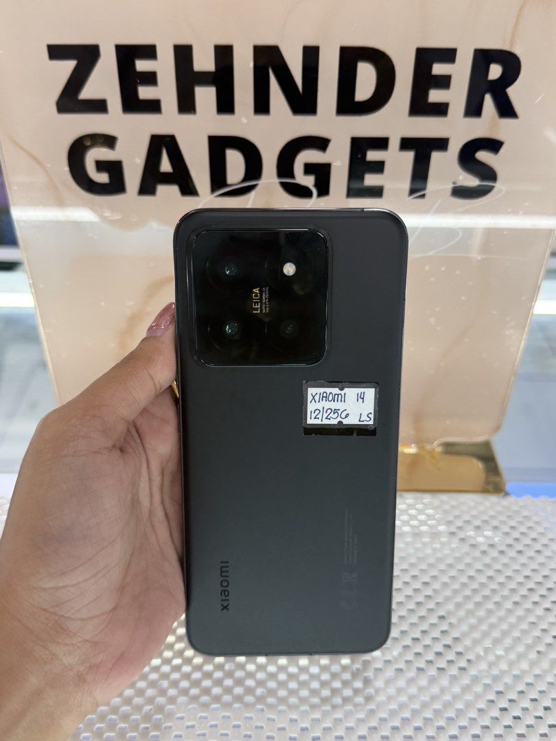 XIAOMI 14 12/256GB OPENLINE (GLOBAL VERSION) (Category: Xiaomi) located in San Juan City. Submitted by desireebayal96 (Listing ID 1451950732, Image 1). Description: XIAOMI 14 * 12/256 * DUAL SIM * OPENLINE * GLOBAL VERSION * SNAPDRAGON 8 GEN 3 * 4610mAh * 50MP * 97% SMOOTH * NO ISSUE * NO HISTORY OF REPAIR OPEN FOR COD SAME DAY DELIVERY PLUS SHIPPING FEE MESSAGE ME DIRECTLY FOR MORE INFO Store located📍2nd floor Vmall Greenhills Shopping Center T