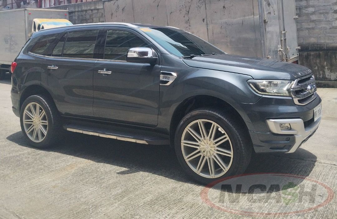 2016 Ford Everest Titanium (Category: Used Cars) located in Quezon City. Submitted by luxury_by_n-cash (Listing ID 1452150313, Image 3). Description: N-Cash Pawnshop "Instant Cash for Bags, Watches, Cars, and Electronics" https://www.ncash-pawnshop-philippines.com/ 2016 Ford Everest Titanium 4×2 2.2L Turbo diesel Automatic All-power features Leather interior 68,000 kilometers original mileage Excellent running condition 22″ wheels 6 plate ending 