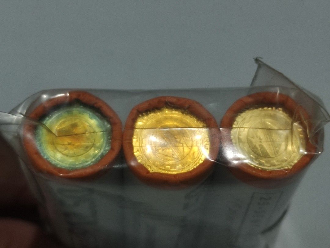 3pcs 25 Sentimo BSP Series Coin Rolls (Category: Currency) located in Lipa City. Submitted by mark_collections (Listing ID 1452154239, Image 3). Description: 3pcs 25 Sentimo BSP Series Coin Rolls Mode of Payment: Gcash.