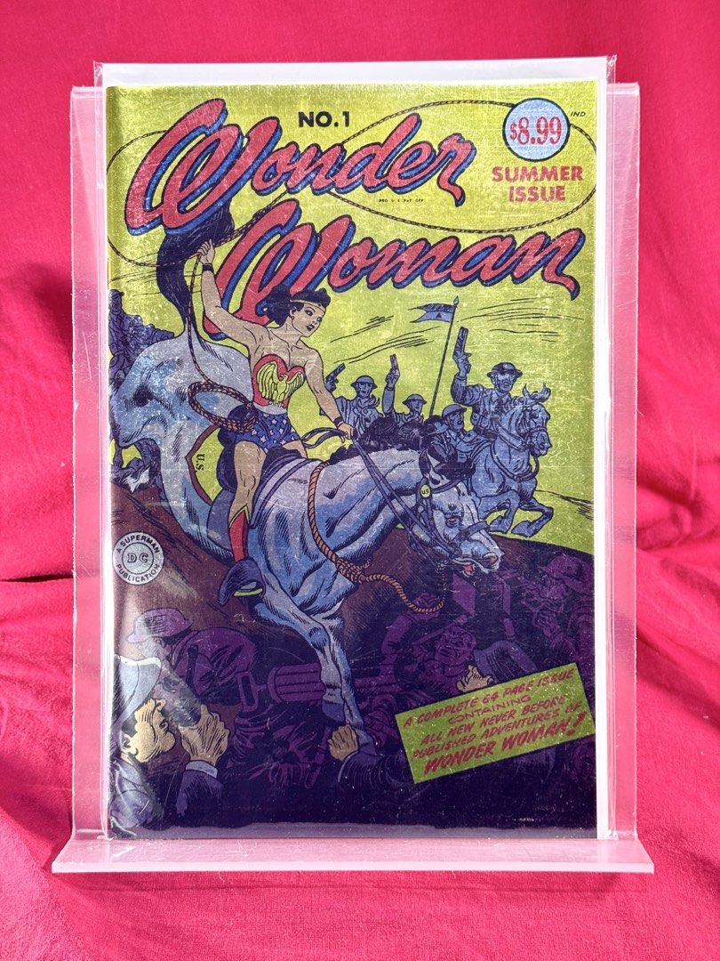 ₱550- each DC Comics FOIL cover facsimile comic books (Category: Comics & Manga) located in Quezon City. Submitted by kench.genato (Listing ID 1452159615, Image 3). Description: very fine to near mint condition batman wonder woman green lantern crisis batman beyond omega men lobo.