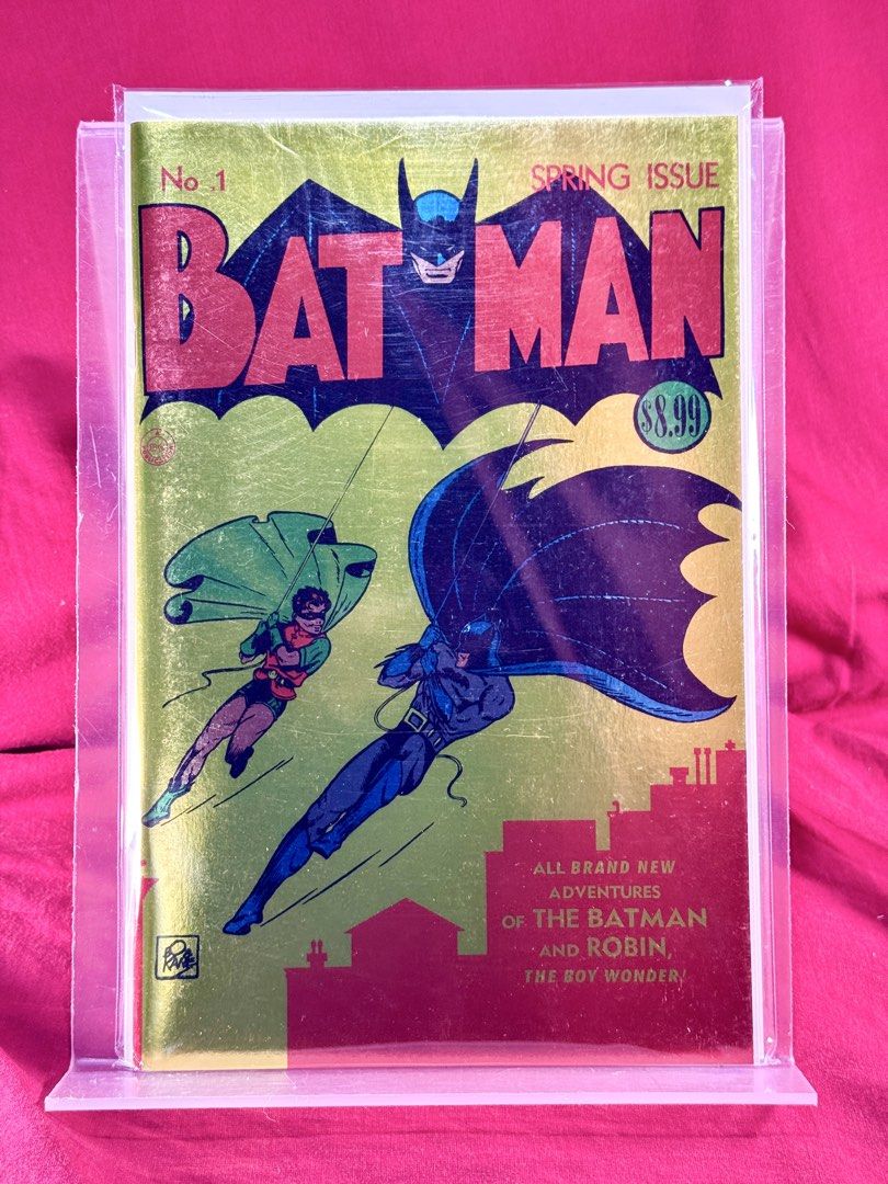 ₱550- each DC Comics FOIL cover facsimile comic books (Category: Comics & Manga) located in Quezon City. Submitted by kench.genato (Listing ID 1452159615, Image 1). Description: very fine to near mint condition batman wonder woman green lantern crisis batman beyond omega men lobo.