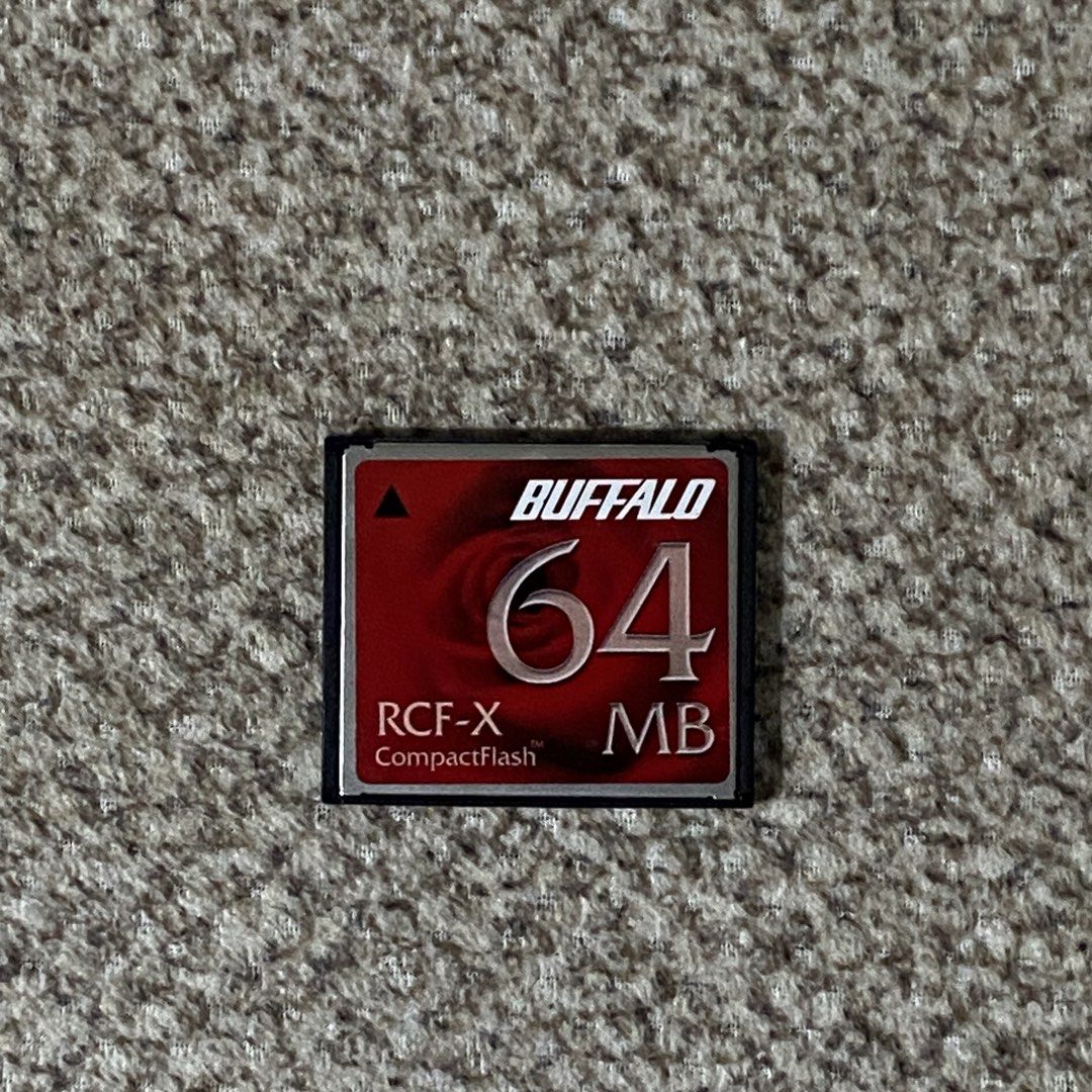 64MB Compact Flash / CompactFlash (CF) Card Tested Working (Category: Cameras) located in Manila. Submitted by hailtothefilm (Listing ID 1452279034, Image 1). Description: 64MB Compact Flash / CompactFlash (CF) Card Tested Working CF cards are used by older professional digital single-lens reflex (DSLR) cameras, notably the Canon and Nikon models. Loc: Gagalangin, Tondo | Lrt Abad Santos Can do PICK UP via Lalamove/GRAB/LBC/JNT/GOGO EXPRESS or ME
