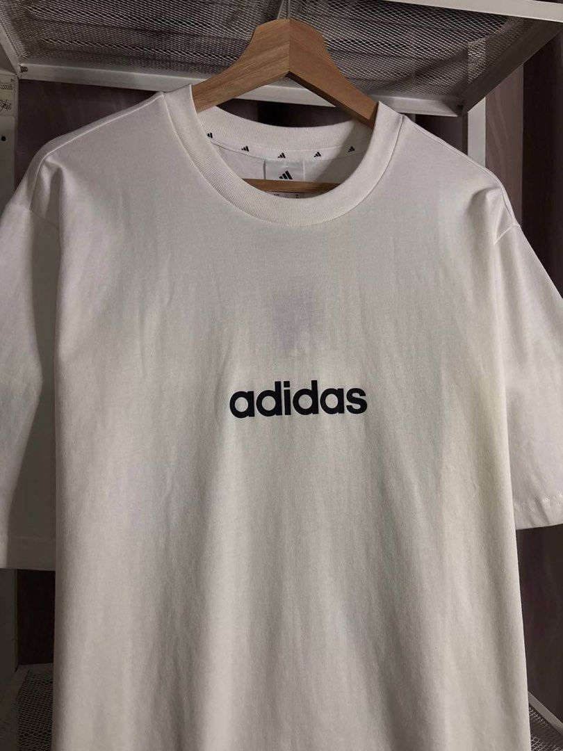 ADIDAS ESSENTIALS (Category: Tshirts & Polo Shirts) located in Cyberjaya. Submitted by mixx.thrift (Listing ID 1452231111, Image 3). Description: ADIDAS ESSENTIALS P21.5 / L28 (Size M/L) CONDITION 9.8 / 10 NO WAHAB : 01enam..319..2enam15 If no respond at Carousel after 3 days. Kindly pm us..