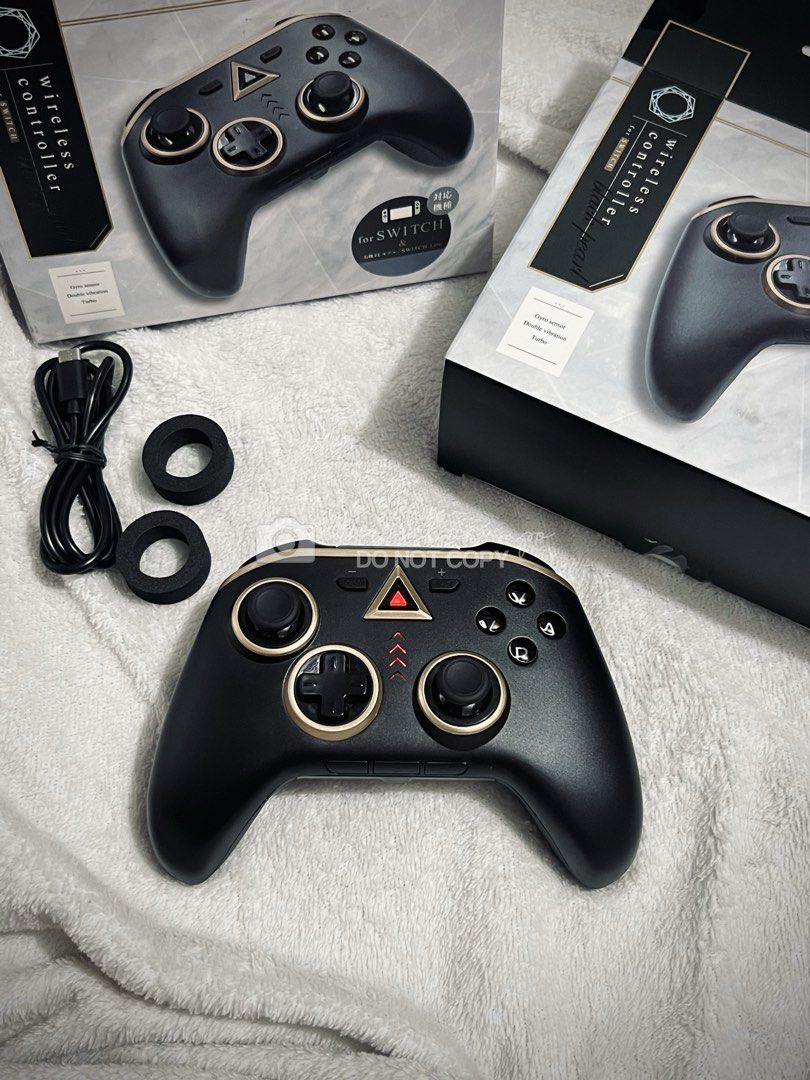 Allone Wireless Controller for Switch 2/Switch/Lite/OLED also for PC and Android (Category: Controllers) located in Cainta. Submitted by chelseaakisha (Listing ID 1452143663, Image 1). Description: Allone Wireless Controller for Switch 2/Switch/Lite/OLED also for PC and Android Brand New 2 pcs available P600 each P1,000 take all Location: Pasig City.