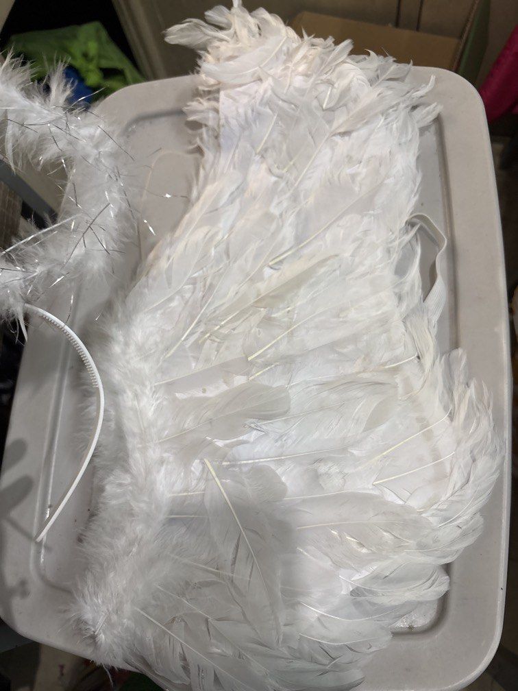 Angel wings (wings only) costume (Category: Sets or Coordinates) located in Manila. Submitted by vintageaccessories (Listing ID 1452135724, Image 3). Description: .