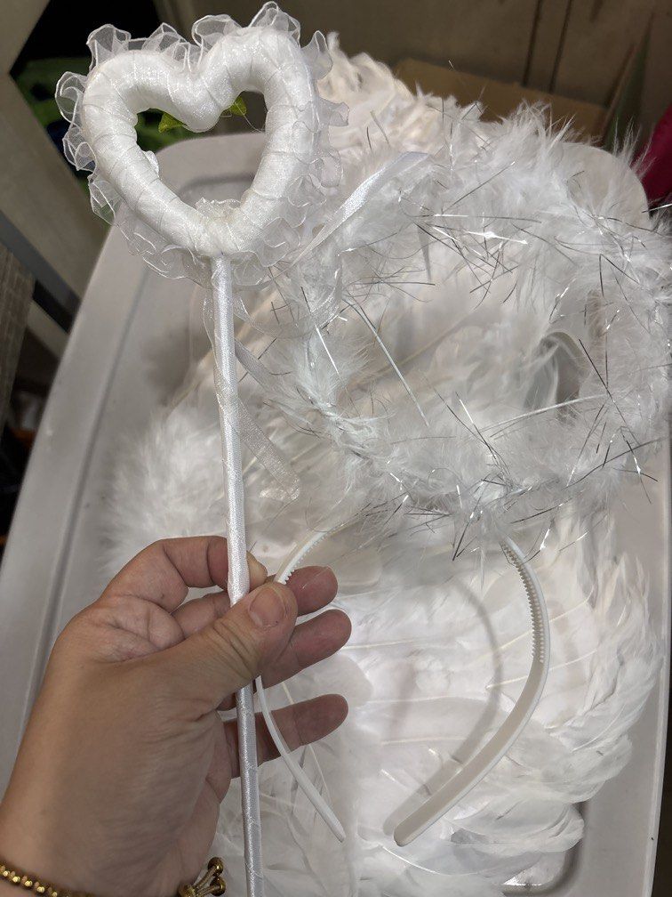 Angel wings (wings only) costume (Category: Sets or Coordinates) located in Manila. Submitted by vintageaccessories (Listing ID 1452135724, Image 2). Description: .