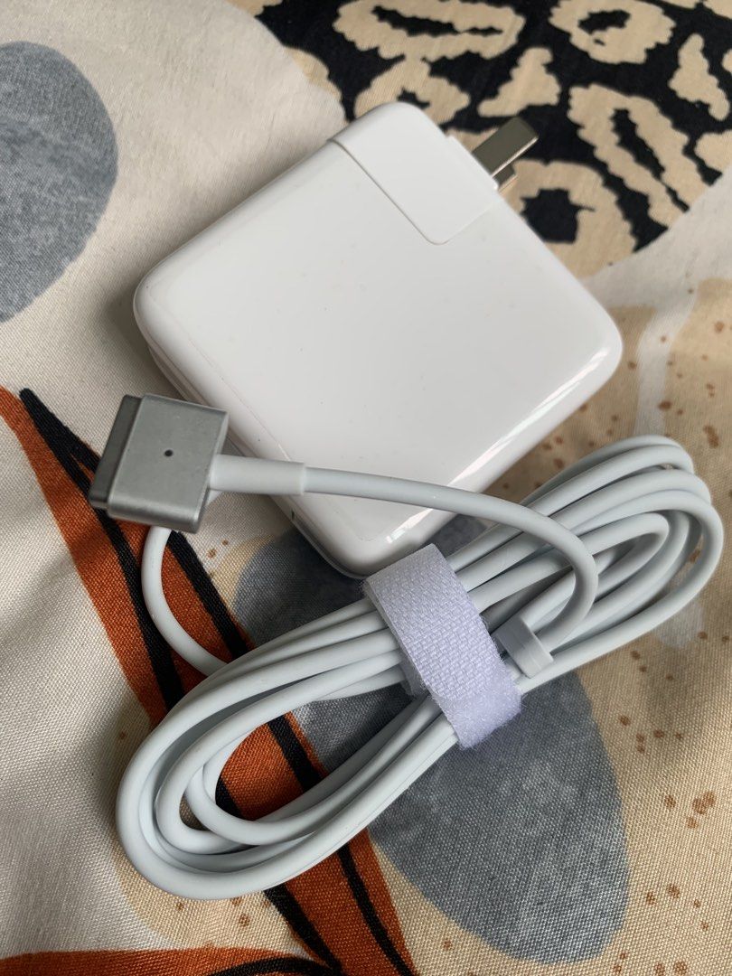 Apple MacBook T Type MagSafe 2 45W Charger (Category: Chargers) located in San Juan City. Submitted by ph_gadgets_hub (Listing ID 1452105580, Image 3). Description: MacBook Air / MacBook Pro charger. The MacBook MagSafe 2 Adapter (T tip) efficiently charges at home, in the office, or on the go. It’s a compatible MacBook charger. SALE‼️ WE ARE STILL ON SALE ❗️❗️❗️ ₱1,000 45W MagSafe 2 MacBook Charger (T-Type) Compatibility: MacBook Pro MacBook Air
