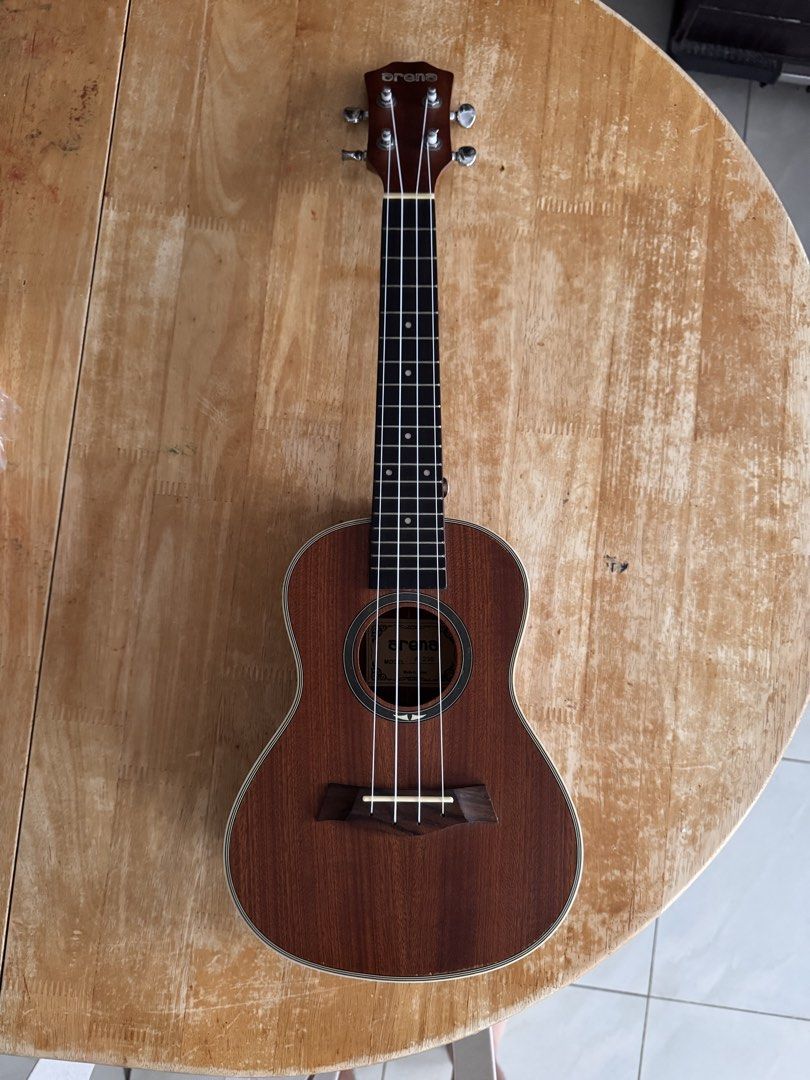 Arena A-215 Ukulele (Category: Musical Instruments) located in Caloocan City. Submitted by johnlemon4348 (Listing ID 1452167778, Image 1). Description: - Arena A-215 Ukulele - Beautiful wood grain - Smooth and reliable tuners - Ideal for beginners - Excellent playability - Ready for its new home - No scratches, No dents, very well maintained - Good as new, only used for practicing and fun playing - Very good feel on the fretboard and not once eve