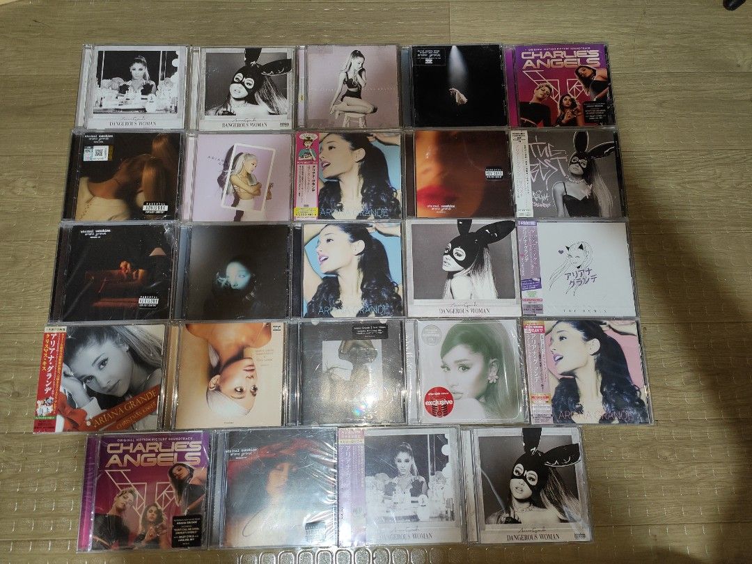 ARIANA GRANDE CDS (Category: CDs & DVDs) located in Makati City. Submitted by urdiscogsph (Listing ID 1452169172, Image 1). Description: price starts 499 each up.