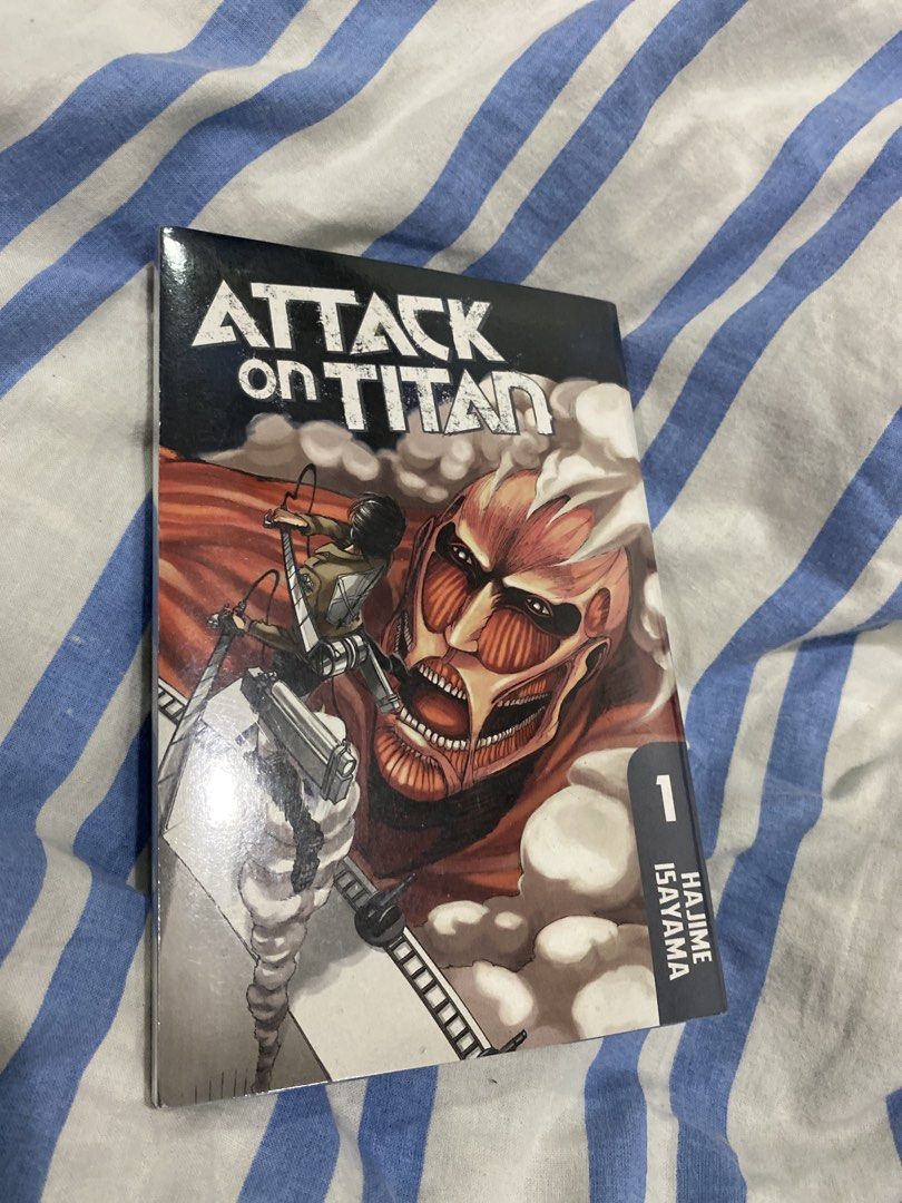 Attack on Titan Manga Volume 1 (Category: Comics & Manga) located in Quezon City. Submitted by maunthy (Listing ID 1452310784, Image 1). Description: - Attack on Titan Manga, Volume 1 - Story by Hajime Isayama - Perfect for new readers or existing fans - Your entry point into the world of Titans.