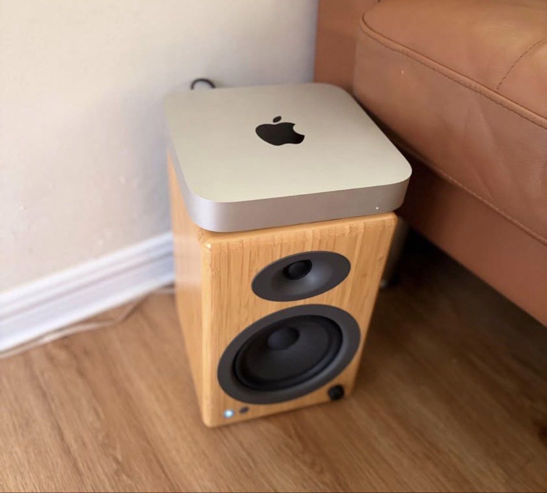 Audioengine a5+ Powered Speakers - Bamboo Finish (Category: Soundbars, Speakers & Amplifiers) located in Subic. Submitted by rokkorman (Listing ID 1452261031, Image 1). Description: Selling a pair of Audioengine powered speakers. Great sound quality for their size. Perfect for a desktop setup or small room. Bamboo wood finish looks really nice. Includes everything you need to get started. Tested and working well. Almost new Pickup from subic bay 