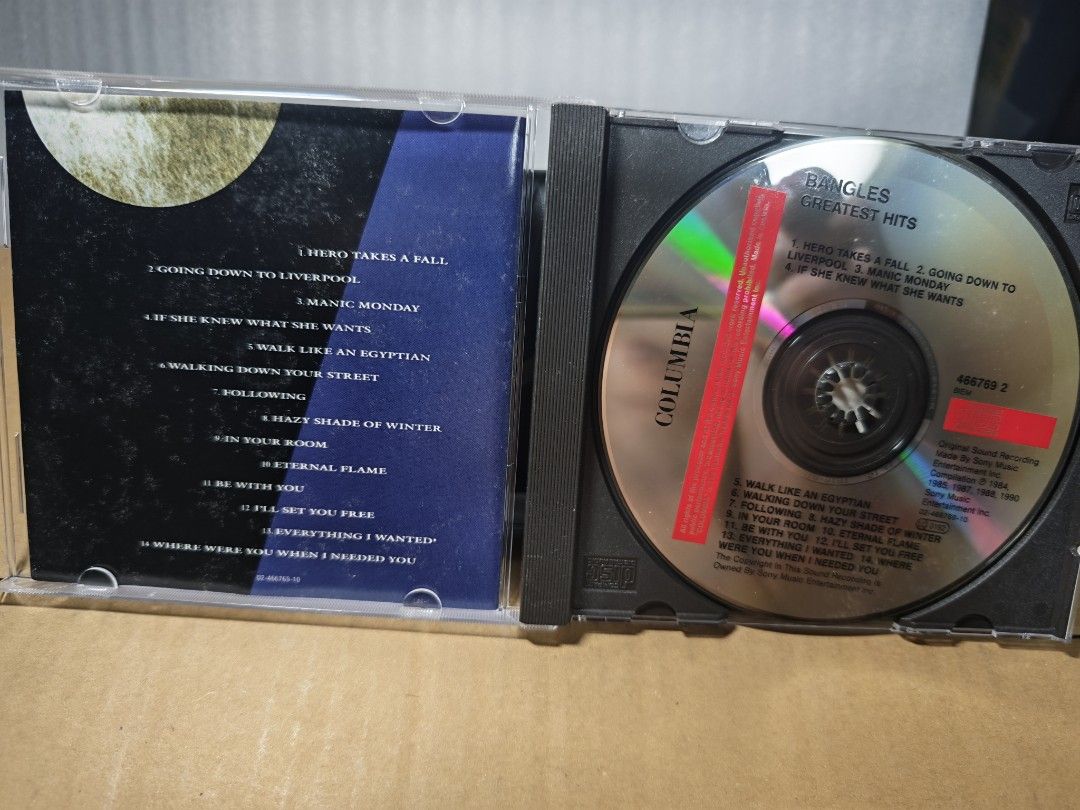Bangles cd (Category: CDs & DVDs) located in Singapore. Submitted by oldoldtimes (Listing ID 1452319757, Image 3). Description: .