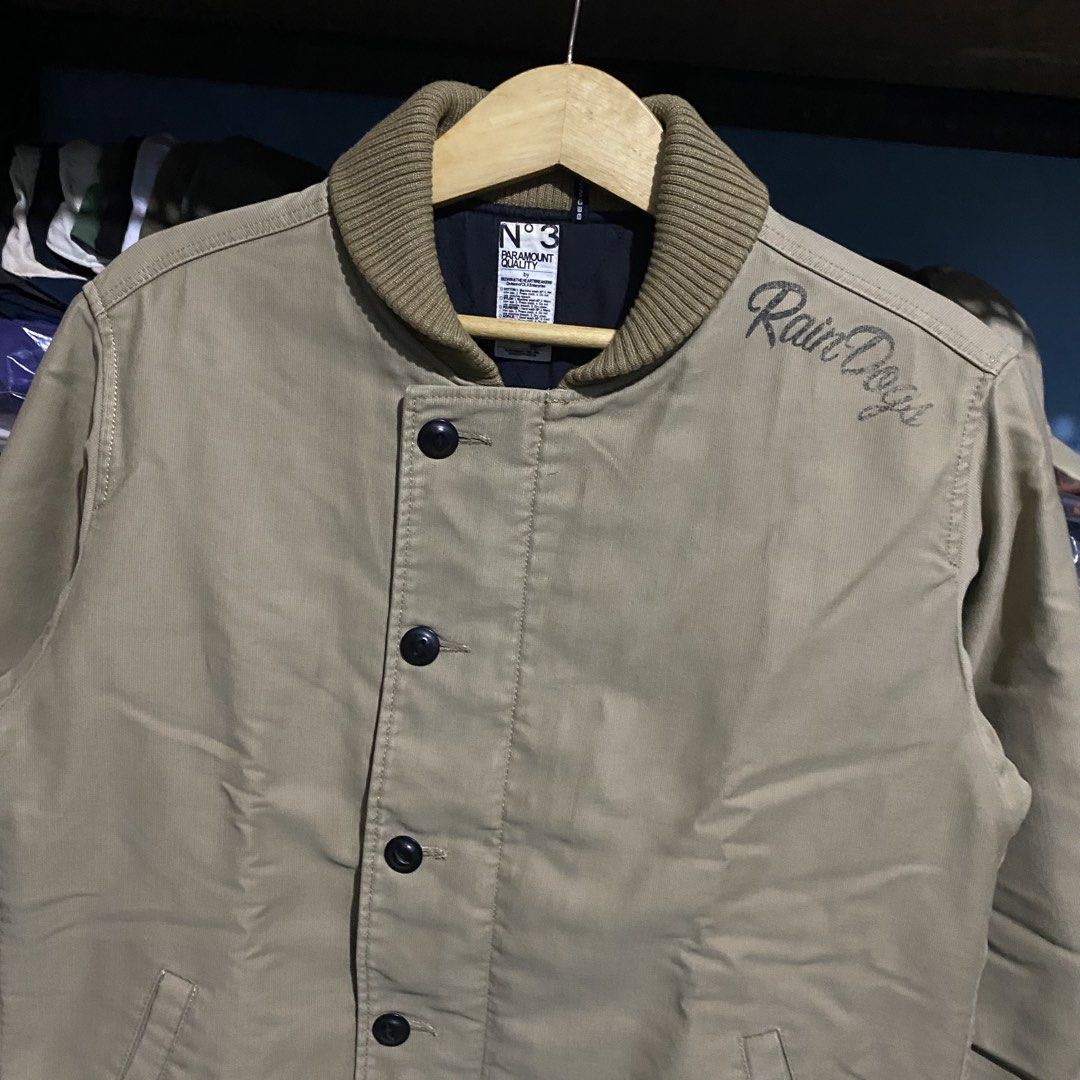 Bedwin & The Heartbreakers Rain Dogs N1 Jacket Khaki Size 67x55 MIJ (Kategori: Baju Luaran) berada di Depok. Dikirim oleh blacksmiththriftmart (ID iklan 1452271082, Gambar 3). Deskripsi: Bedwin & The Heartbreakers Rain Dogs N1 Jacket Khaki Size 67x55 MIJ.