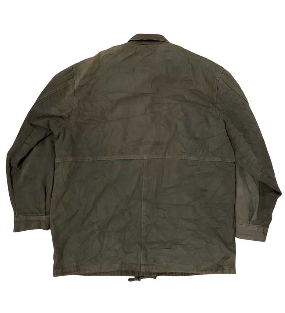 Ben Davis Original Jacket Front Snap Workwear Jacket (Category: Coats, Jackets and Outerwear) located in Bandar Tun Abdul Razak. Submitted by 11thriftshop (Listing ID 1452225064, Image 3). Description: pit 25.5 labuh 31.