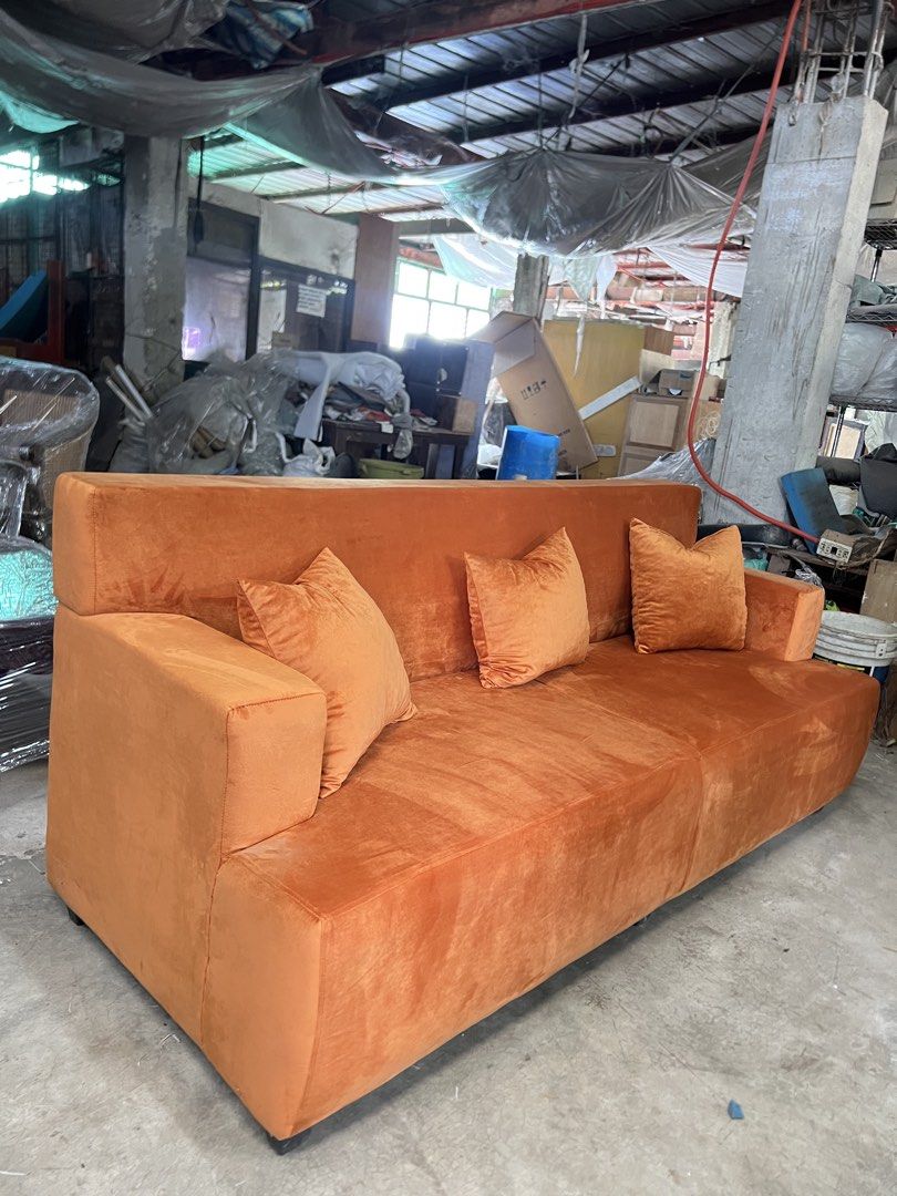 Brand new Orange 4-seater Sofa (Category: Sofas) located in Manila. Submitted by danielroldan (Listing ID 1452269570, Image 2). Description: .