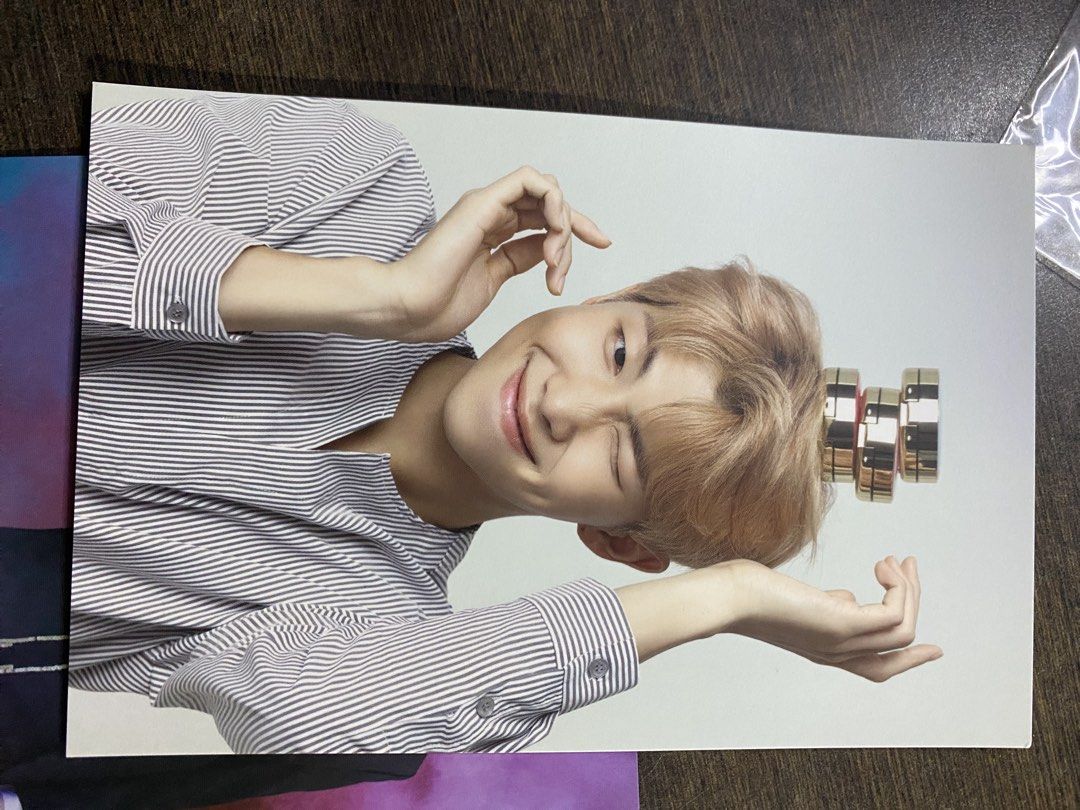 BTS RM - Nam Joon x VT signed postcard set (Category: K-Wave Merchandise) located in Quezon City. Submitted by drei13_sniffles (Listing ID 1452146993, Image 2). Description: - Official BTS RM photocard - Features RM in different concepts - One side includes his signature and a message in Korean - Perfect addition to any ARMY's collection - Authentic merchandise, don't miss out! - bought this from a reseller - rfs: downsizing - price + sf.
