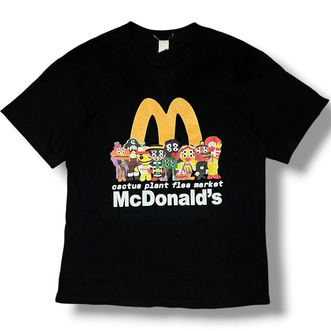 Cactus Plant Flea Market x McDonald's (boot) (Category: Tshirts & Polo Shirts ) located in Manila. Submitted by not6arry (Listing ID 1452284288, Image 1). Description: Cactus Plant Flea Market x Mc Donalds Verygood condition Size large fitting 22x28 Minimal crack on print check pic.