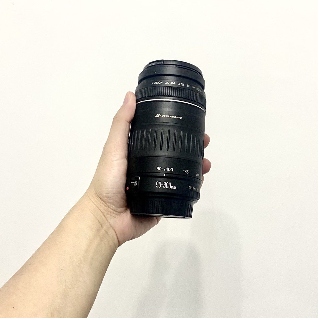 Canon 90-300mm Lens (Category: Lens & Kits) located in Makati City. Submitted by aideclutter (Listing ID 1452181773, Image 3). Description: • Used a few times only • 90-300mm f/4.5-5.6 USM • Good condition • As is, where is • Bought in Japan • No more box • Meet-up only so buyer can check and test lens with their camera • Serious buyers only (please don’t waste my time) • Please check photos for details.